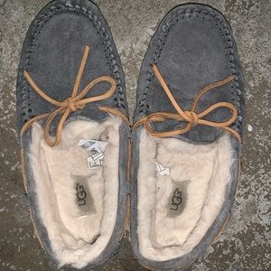 Gray Ugg Moccasins